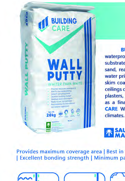 Wall Putty — Building Care